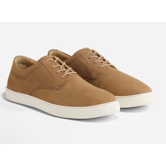 Nisolo Diego Everyday Sneaker Tobacco Leather‎ Mens 9.5 New